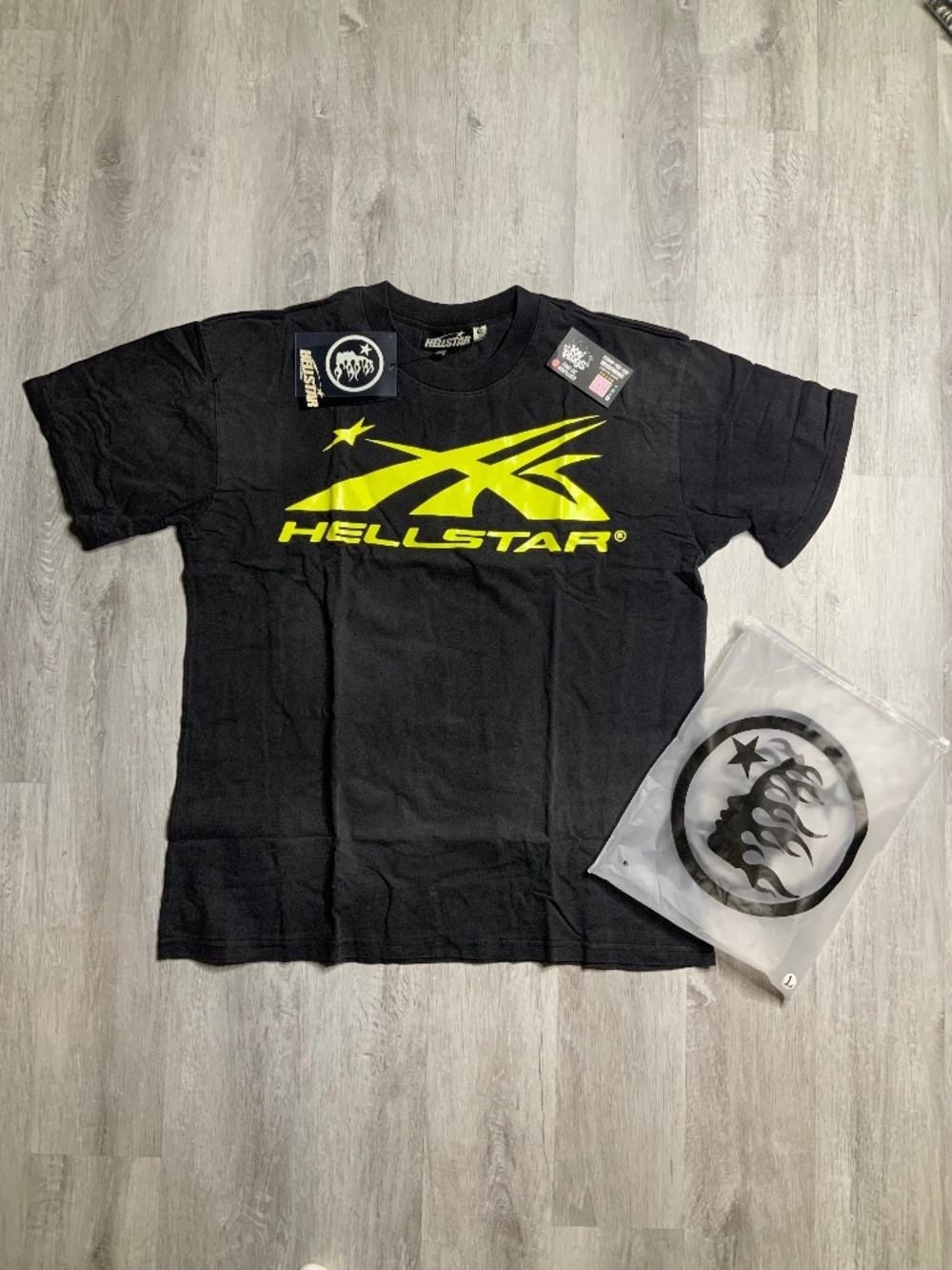 *NEW* Yellow Hellstar Tee Size Small and Large 100% Authentic and Comes With